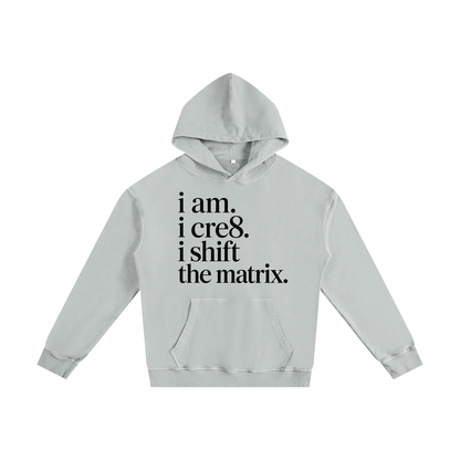 i am. i cre8. i shift the matrix.