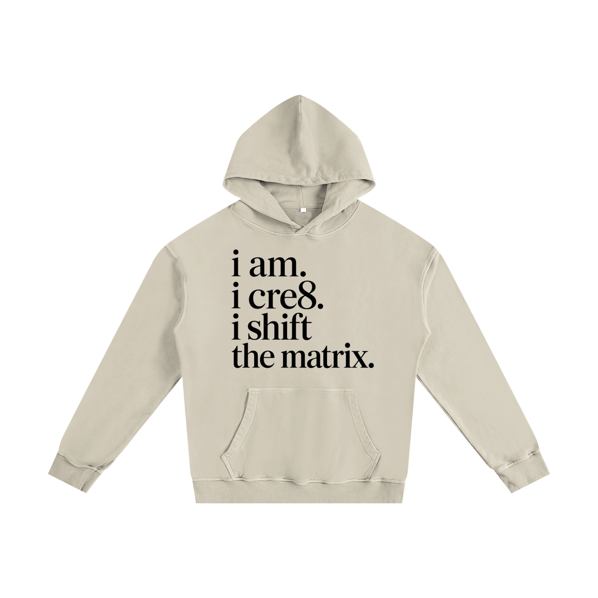 i am. i cre8. i shift the matrix.